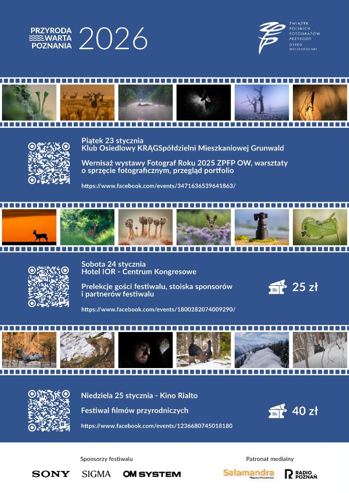 Festiwal Fotografii Przyrodniczej „Przyroda Warta Poznania”