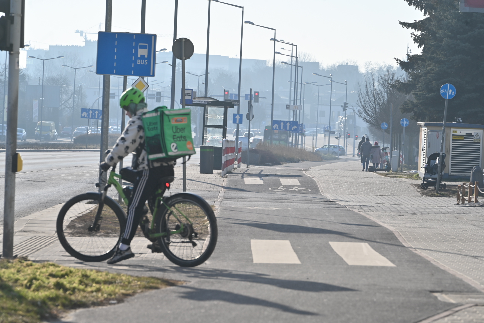 Droga rowerowa na Bułgarskiej do poprawki. Jutro rusza remont