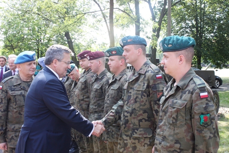 komorowski weterani - chorąży Marcin Szubert 