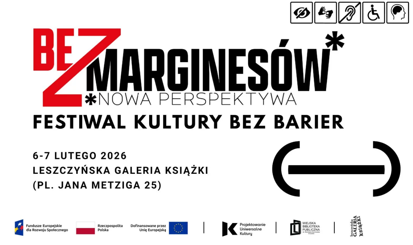 Leszczyńska Biblioteka zaprasza na Festiwal Kultury Bez Barier