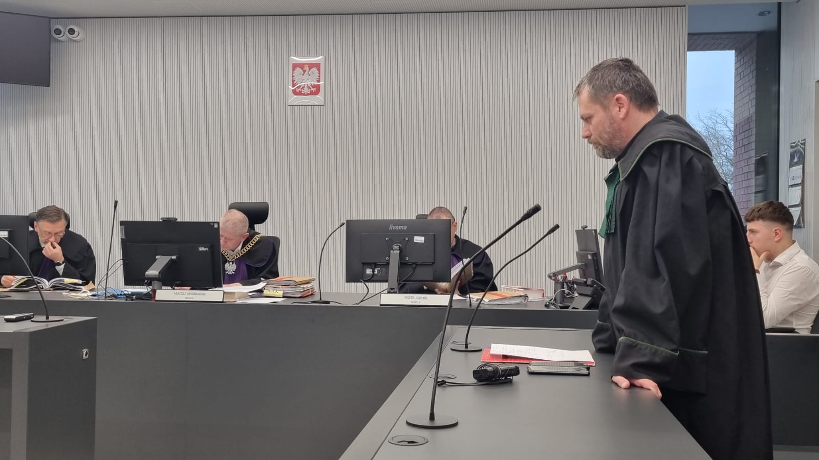 Groził Adamowi Szłapce pozbawieniem życia. Dziś usłyszał prawomocny wyrok