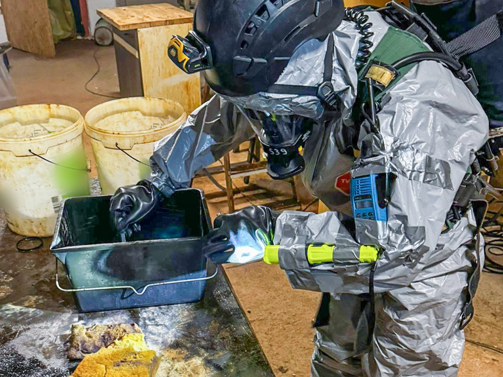 laboratorium narkotyków śremski - Centralne Biuro Śledcze Policji