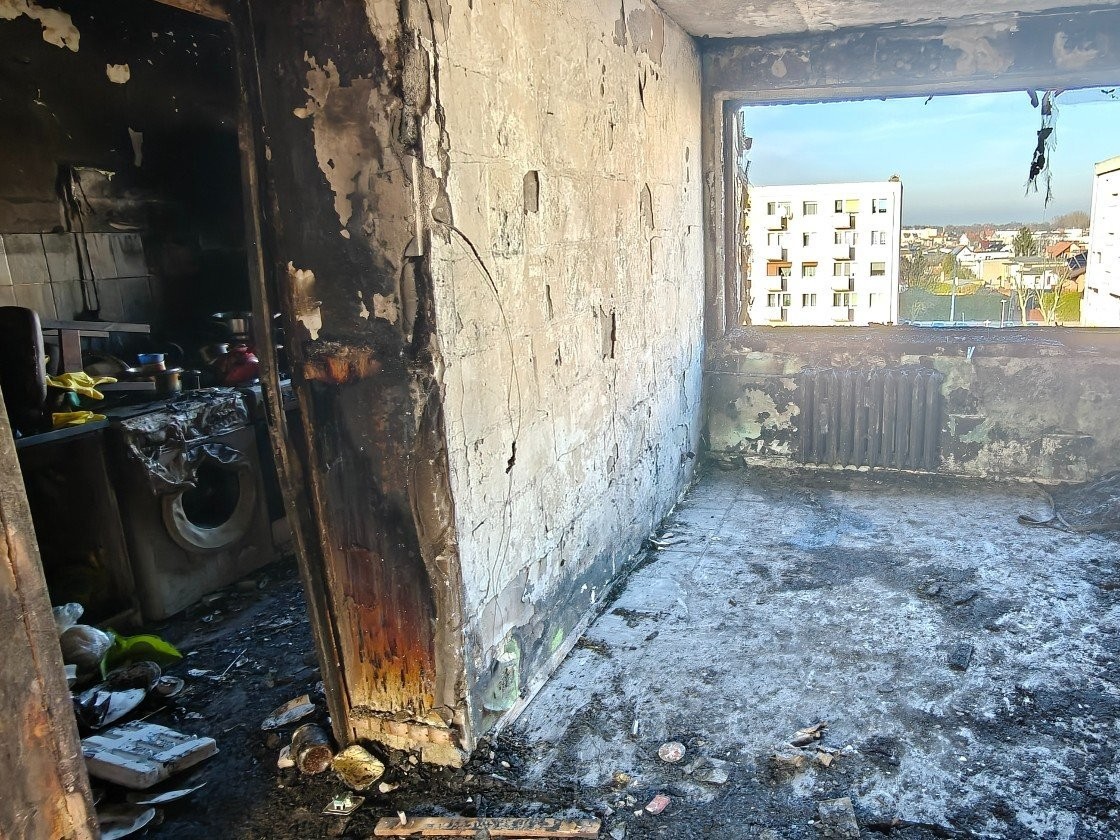 kościan mieszkanie po pożarze - zrzutka.pl