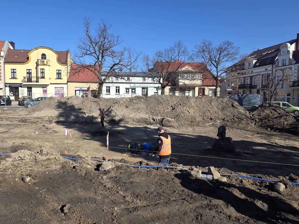 kostrzyn rynek wykopaliska - Gmina Kostrzyn