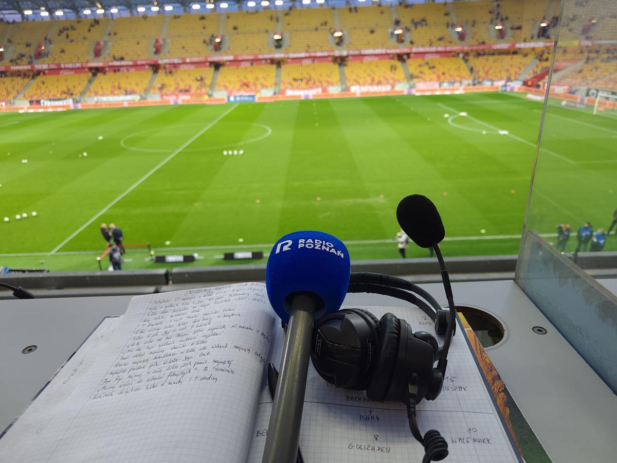mecz piłka nożna stadion  lech transmisja - Dawid Cytrowski - Radio Poznań