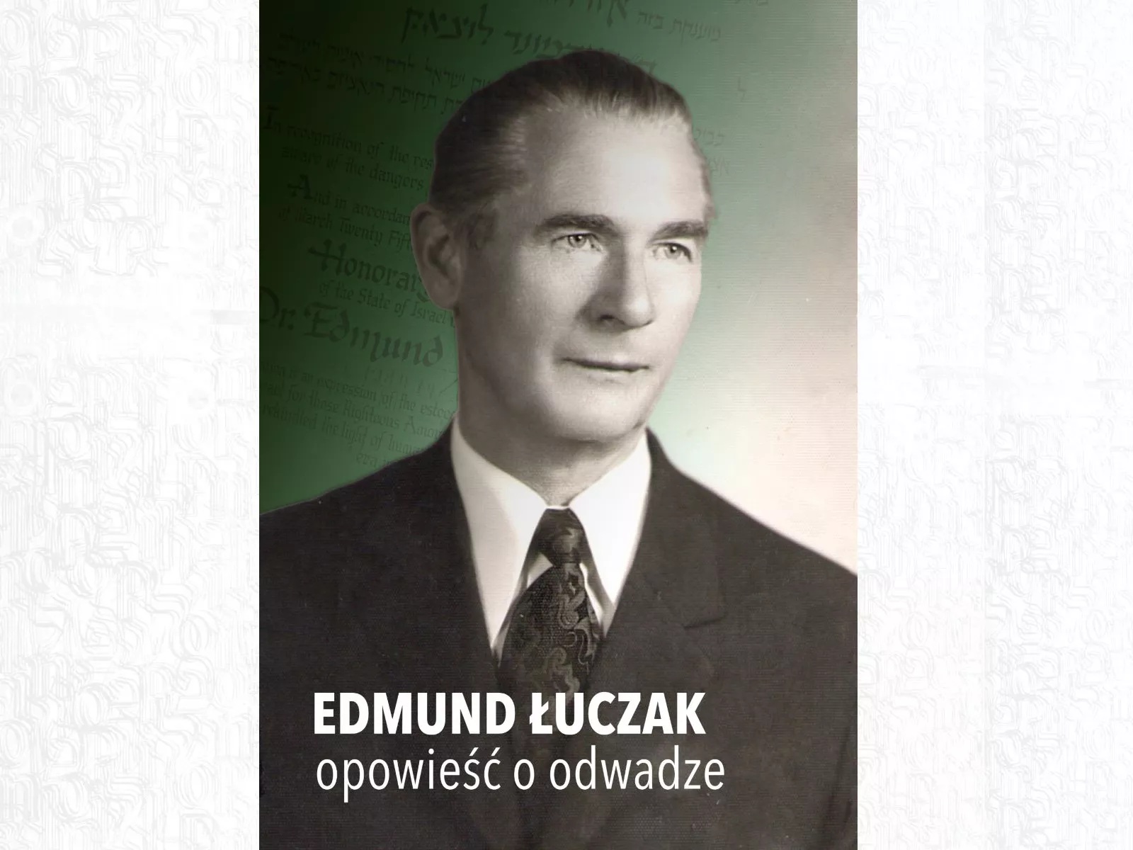 Okładka książki Edmund Łuczak. Opowieść o odwadze_0