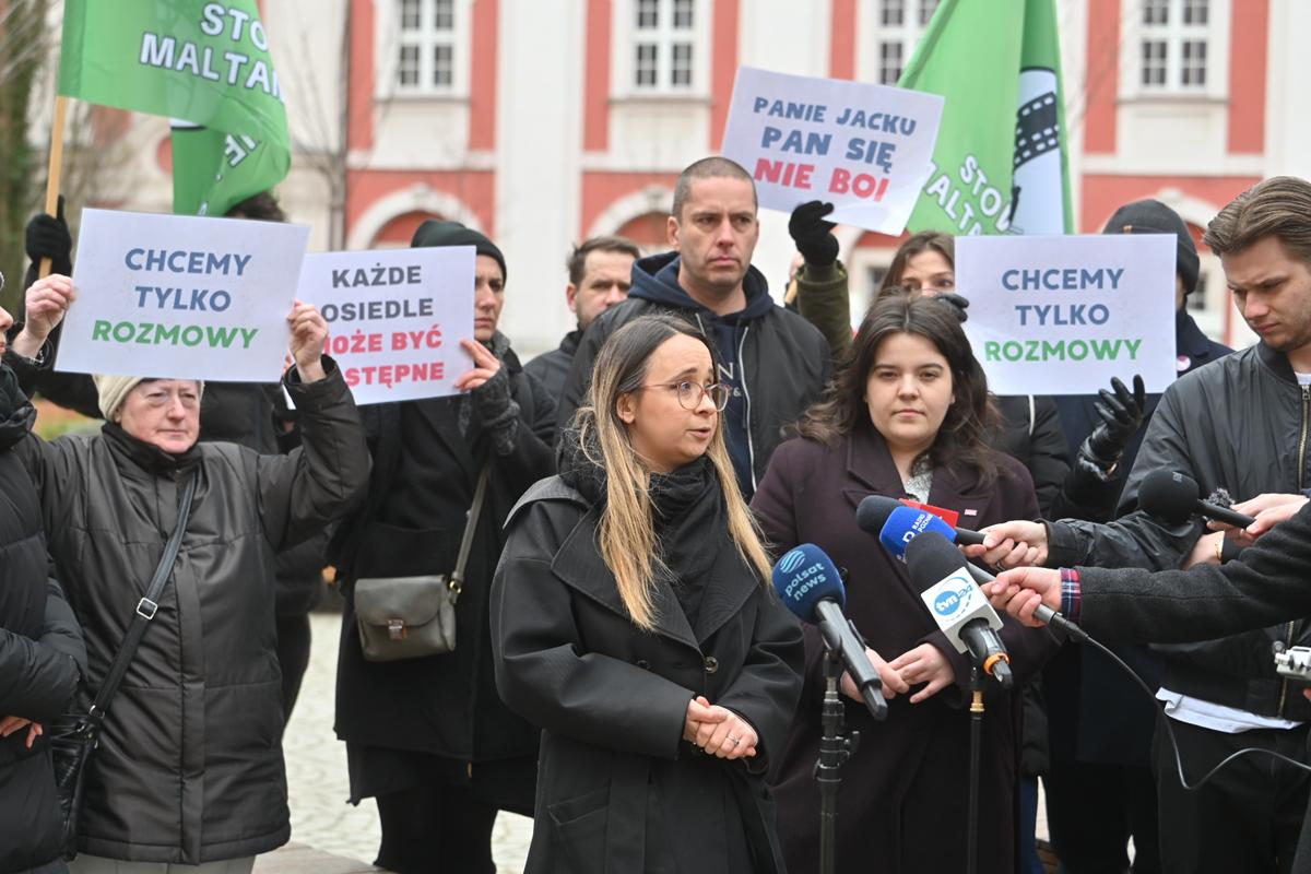 marcelina zawisza razem protest maltańskie - Wojtek Wardejn - Radio Poznań