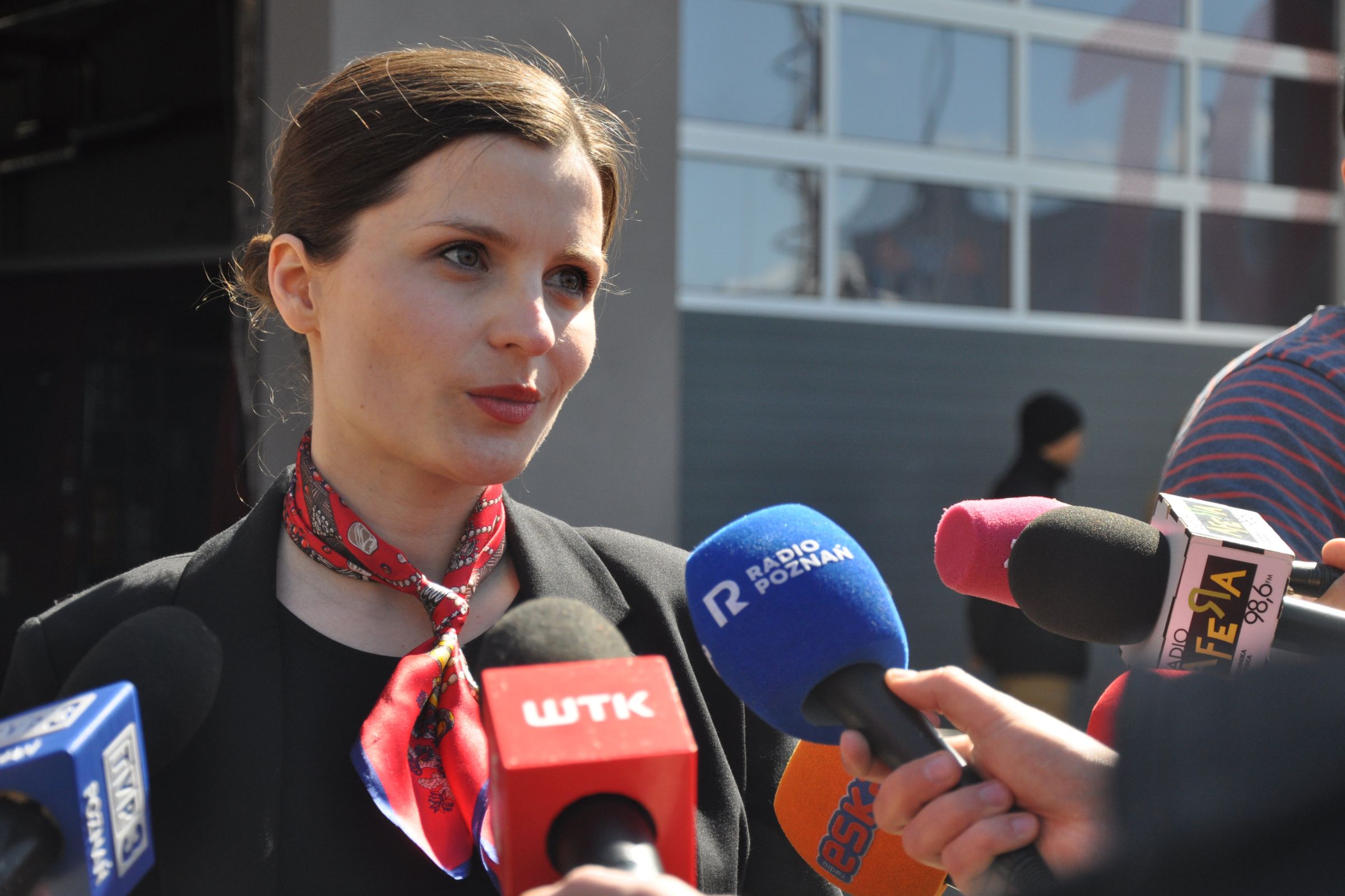 wojewoda gołek konferencja - Eliza Hajdenrajch