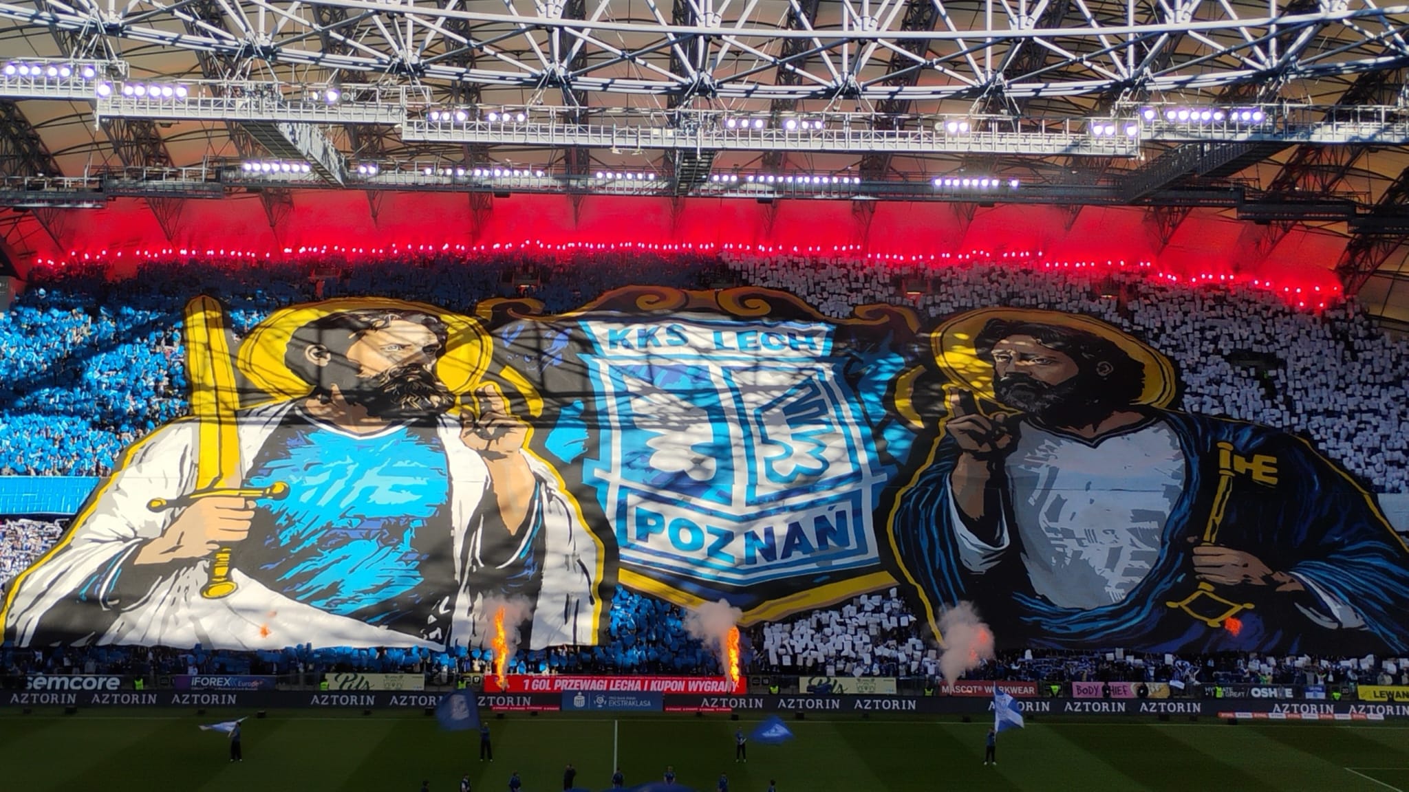 lech legia trybuny - Eliza Hajdenrajch