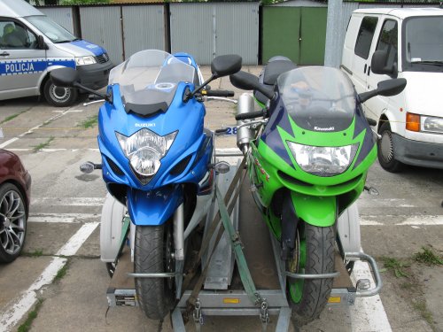 Kradzione motocykle - Leszno - Policja/Poznań