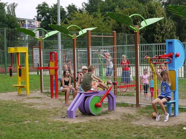 unijny plac zabaw w Swarzędzu  - Anna Świergiel - UMiG Swarzędz