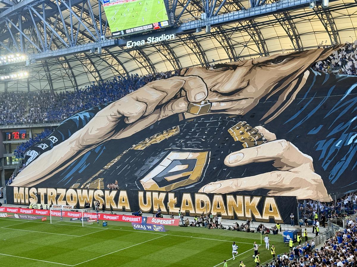 mistrzowska układanka stadion lech poznań - Maciej Trzciński - Radio Poznań