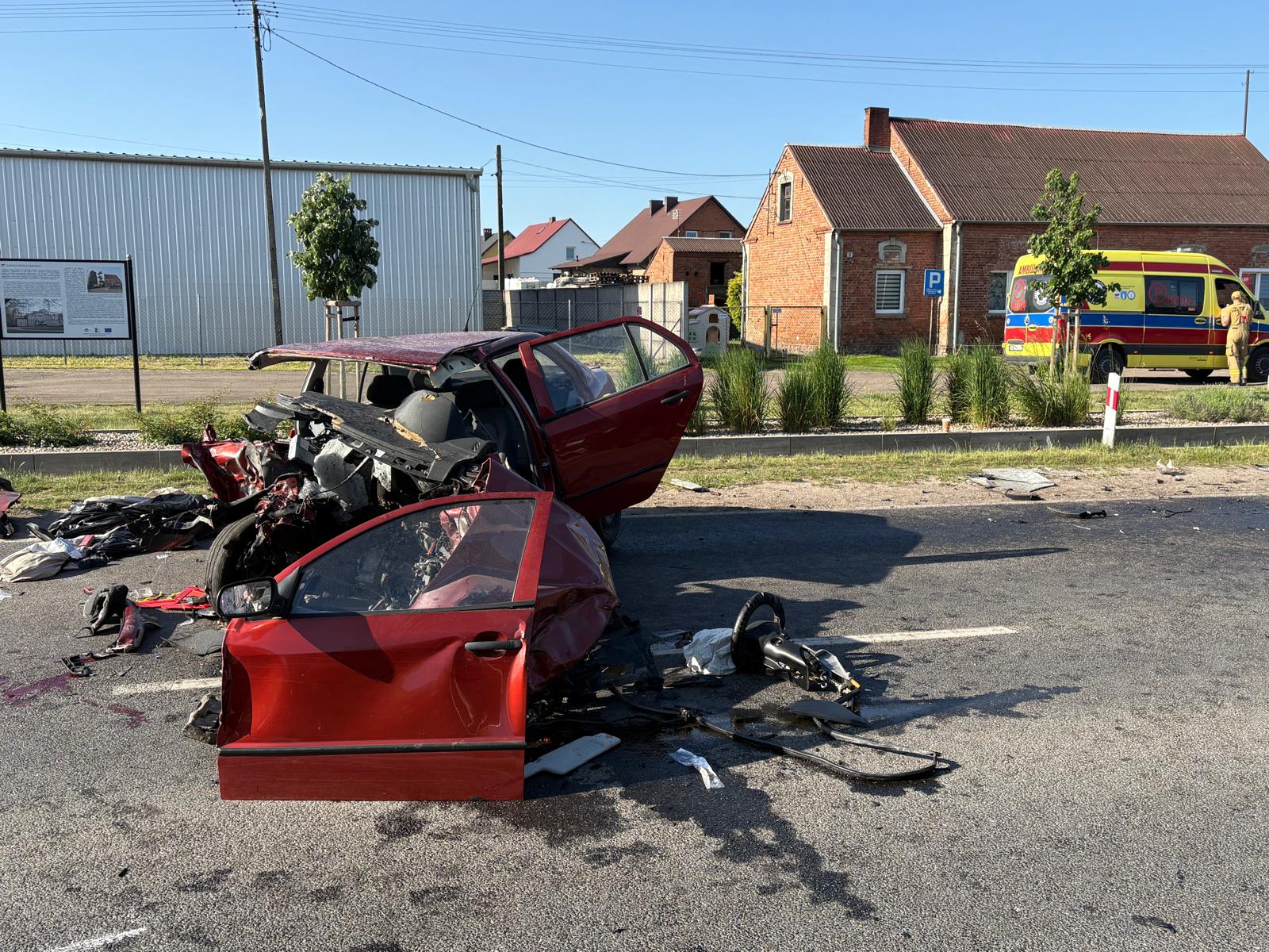 wypadek - KPP w Grodzisku Wielkopolskim