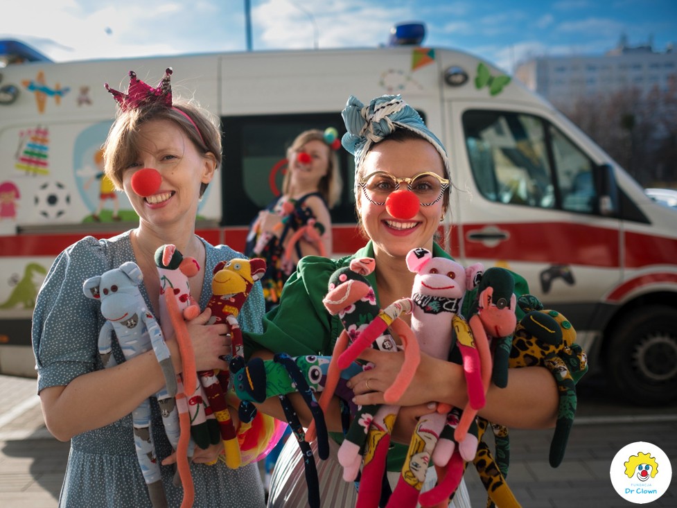 małpki dr clown - Fundacja Dr Clown