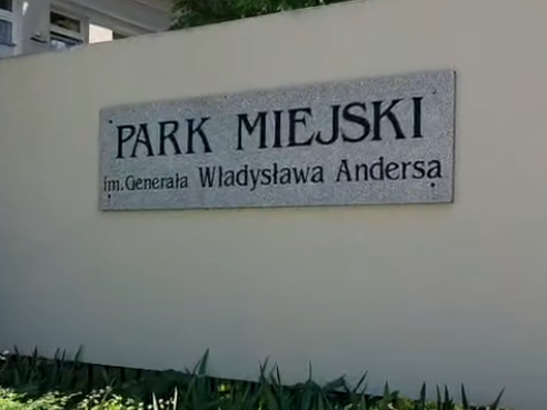 park miejski gniezno