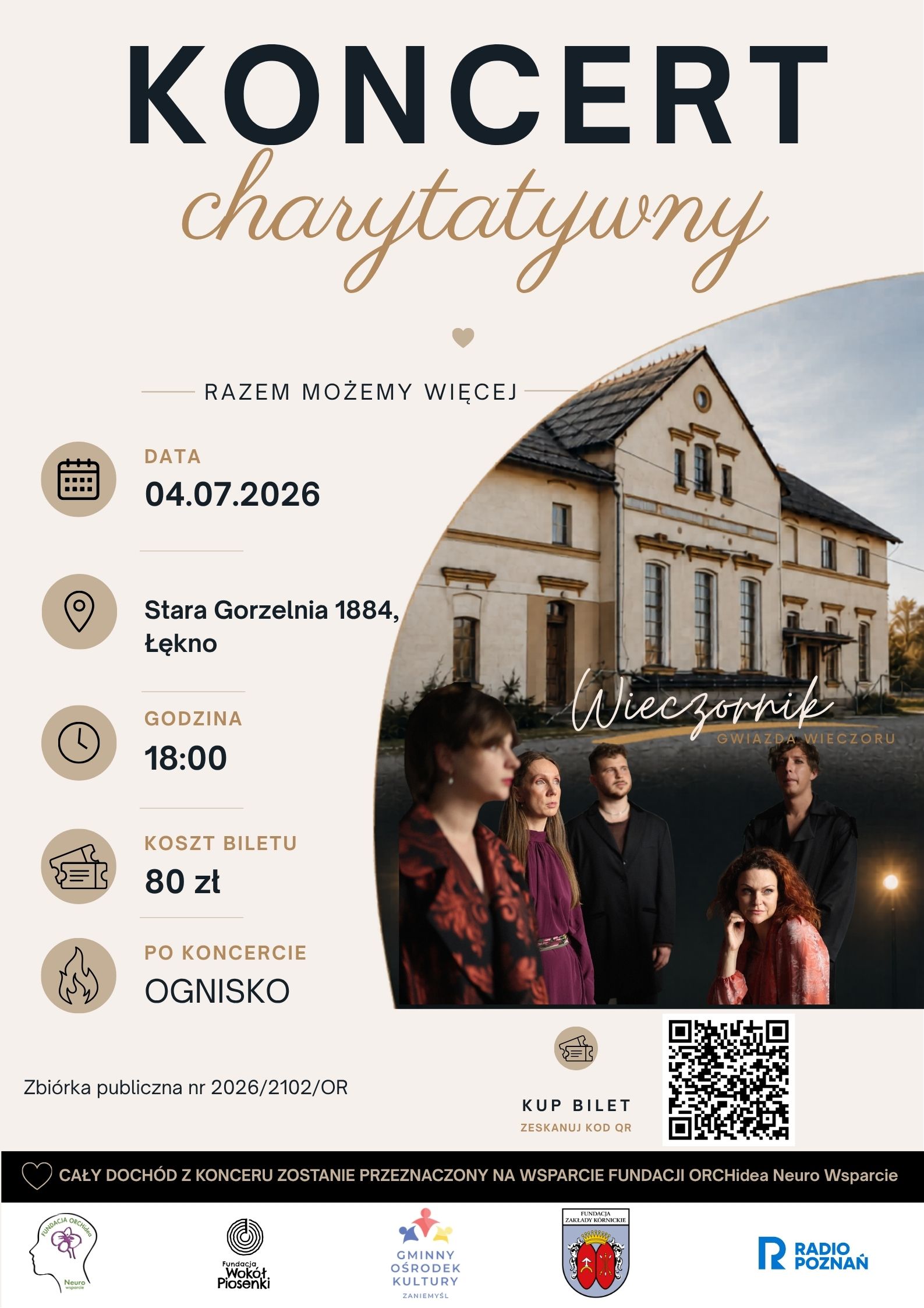 Muzyka z sercem – charytatywny wieczór dla osób z afazją - Organizator