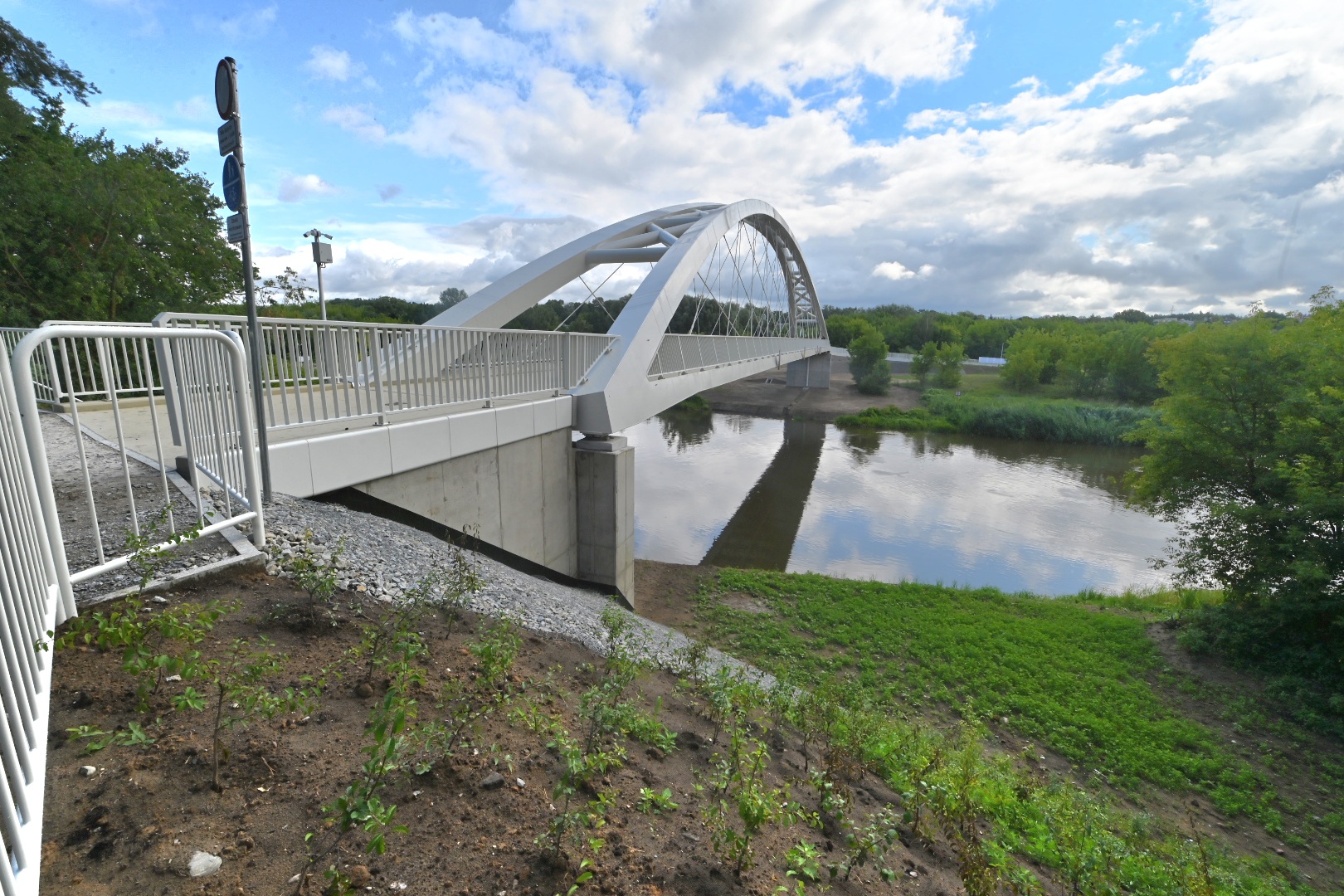 kładka pieszo rowerowa warta czerwonak - Wojtek Wardejn - Radio Poznań