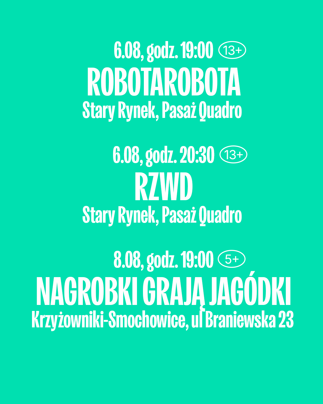koncerty Radio Poznań - Organizator 