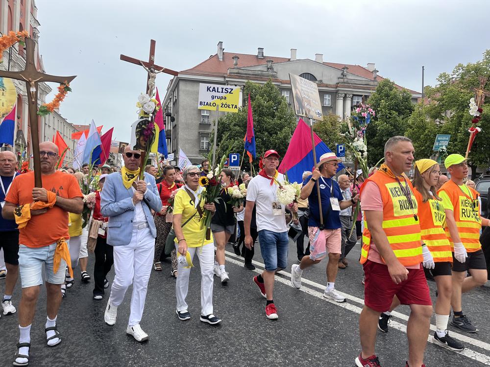 kalisz pielgrzymka powrót jasna góra częstochowa pielgrzymi  - Danuta Synkiewicz - Radio Poznań