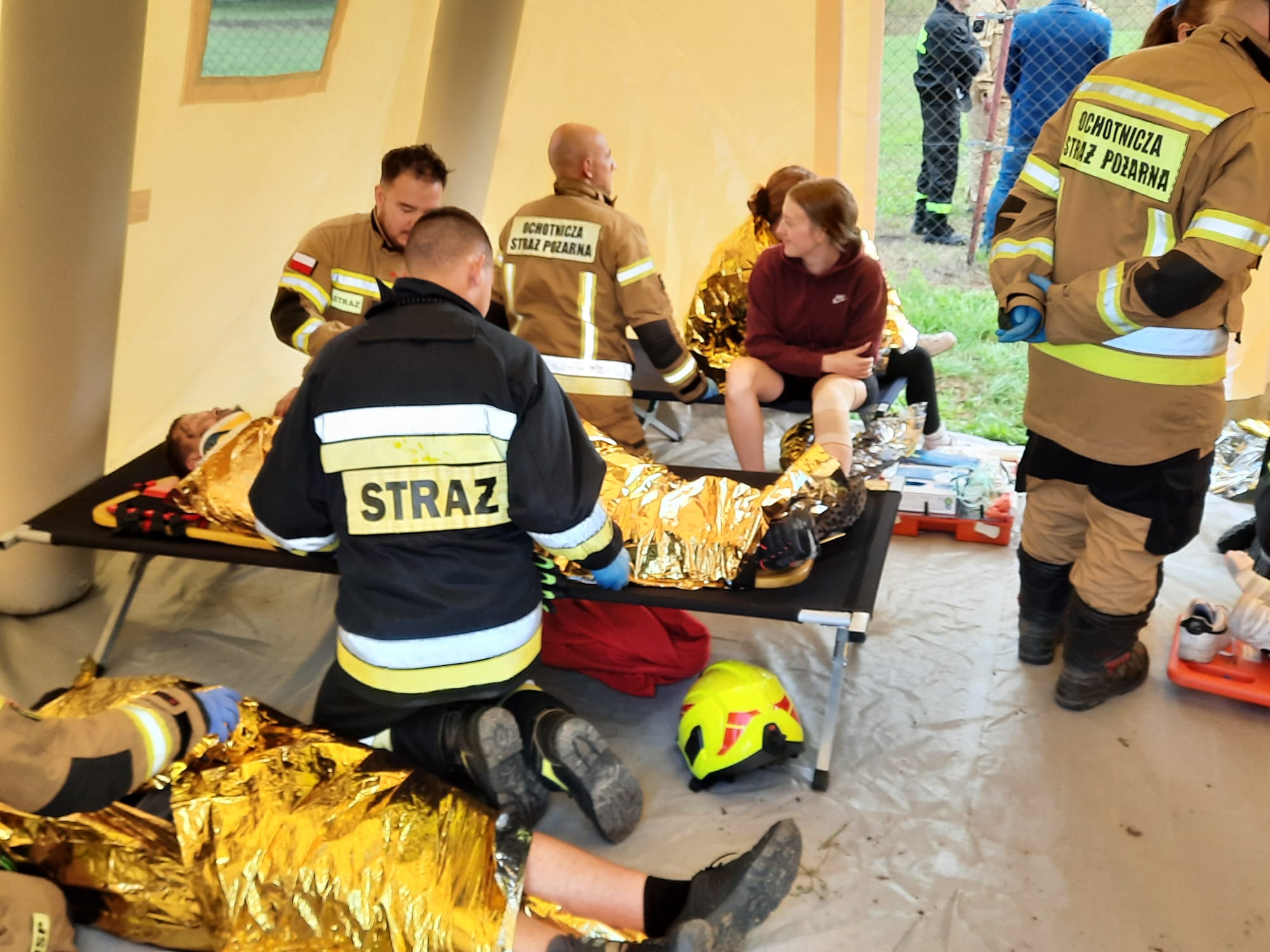 ćwiczenia strażacy - Rafał Muniak - Radio Poznań