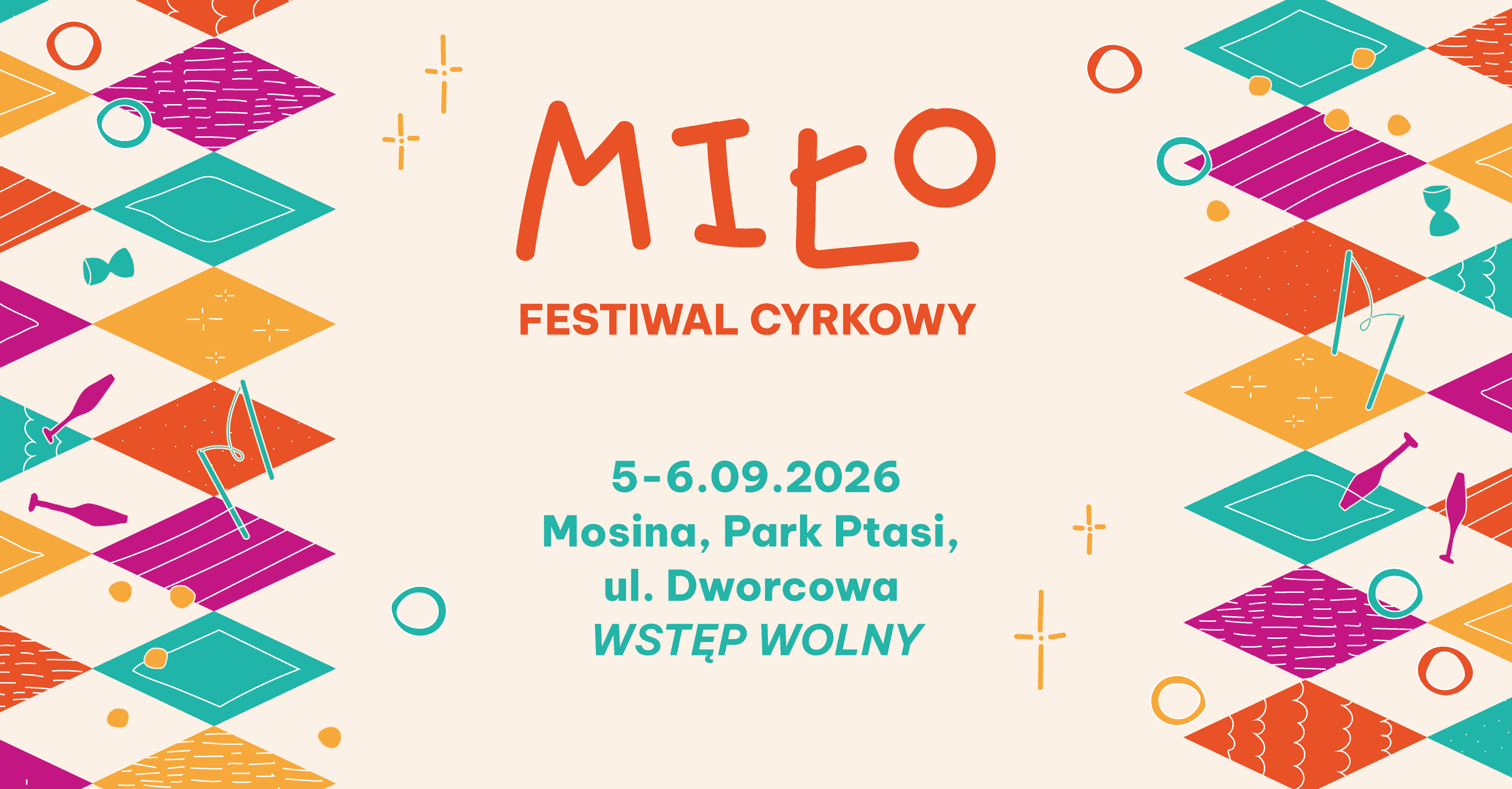 Miejsce, w którym każdy jest u siebie. Otwartość, piękna atmosfera i magia nowego cyrku podczas Festiwalu „MIŁO” w Mosinie!