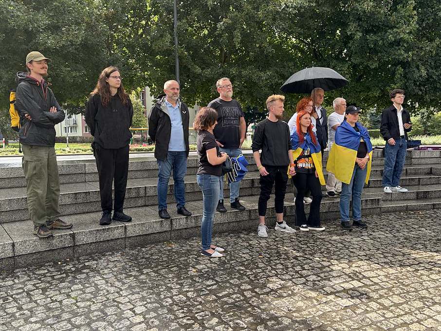 protest ukraina - Marek Wolski - Radio Poznań