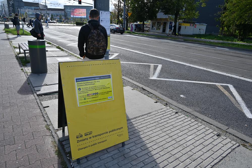 most rocha awaria utrudnienia tramwaje - Wojtek Wardejn - Radio Poznań