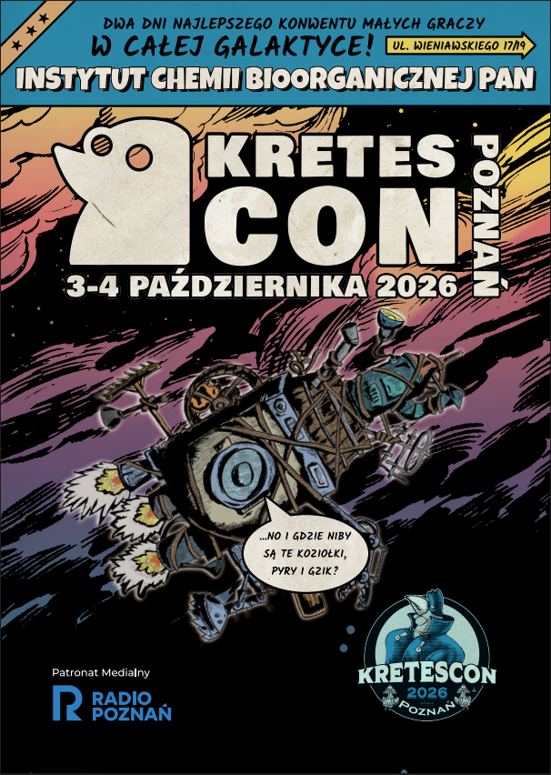 Kretescon 2026 w Poznaniu – kultowe „Przygody Reksia” nadal gromadzą setki swoich fanów.