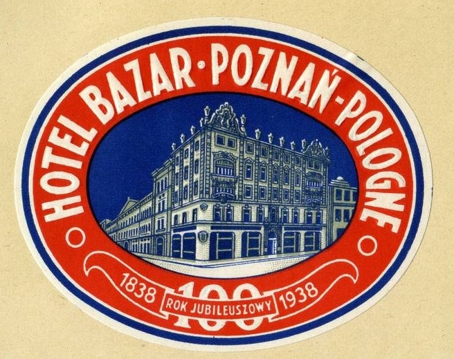 Hotel Bazar - widokówka - Muzeum Historii Miasta Poznania