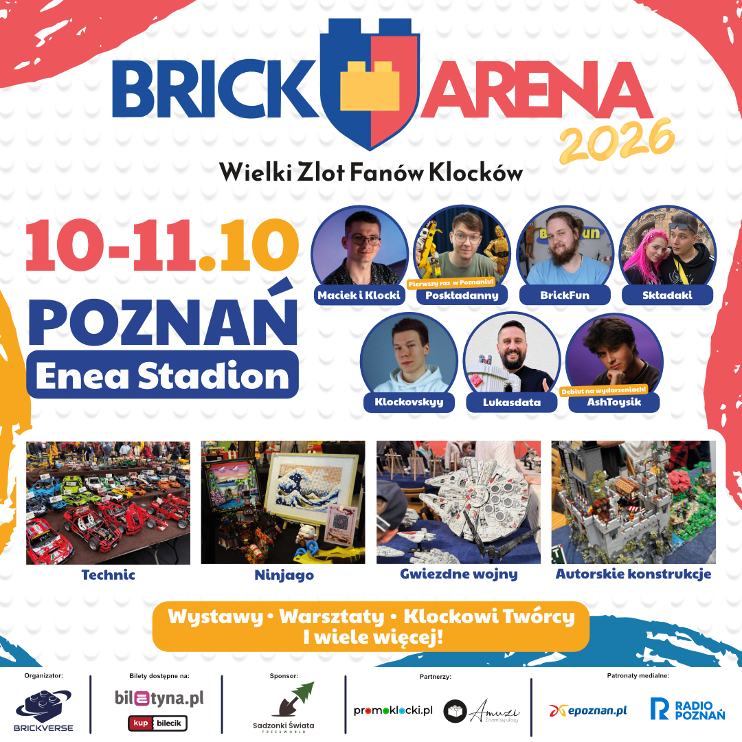 Brick Arena – wielkie fanowskie święto klocków w Poznaniu