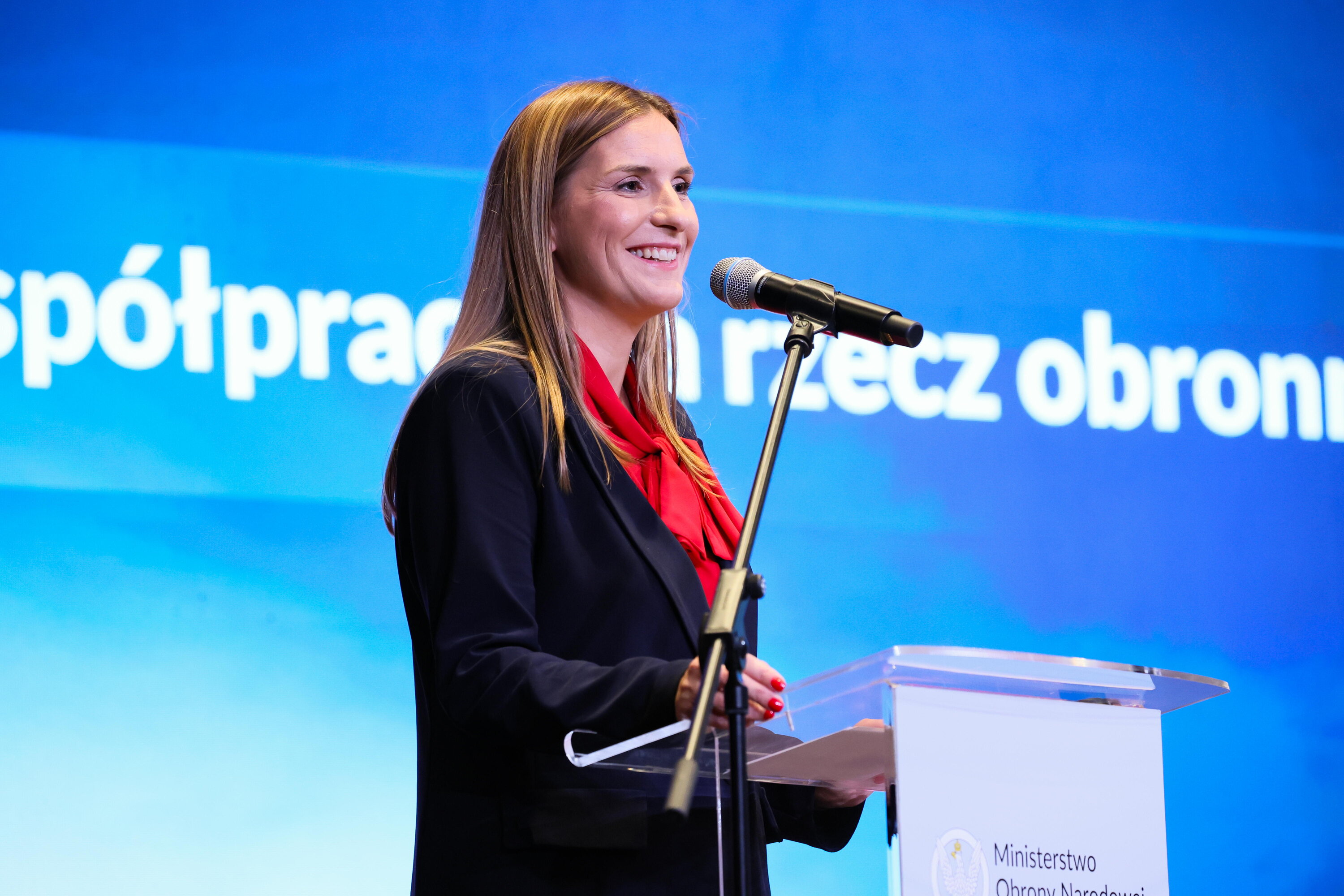 "Musimy działać szybciej". Magdalena Sobkowiak-Czarnecka w Poznaniu o planach MON