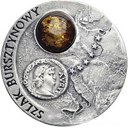 Moneta Szlak Bursztynowy - Radio Merkury