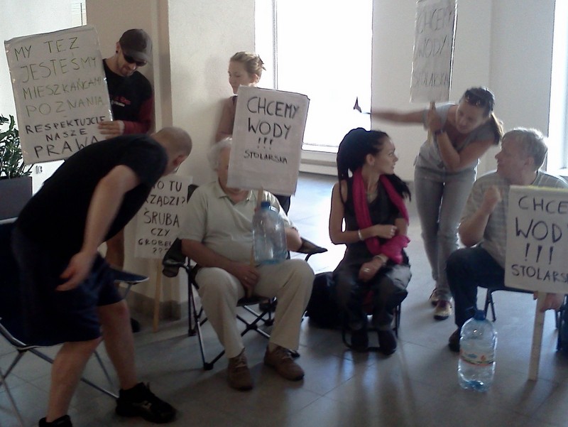 stolarska_protest_w_urzedzie - Adam Michalkiewicz