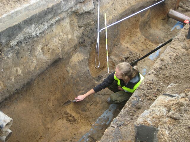 wykopaliska Piła - Wiesława Pinkowska