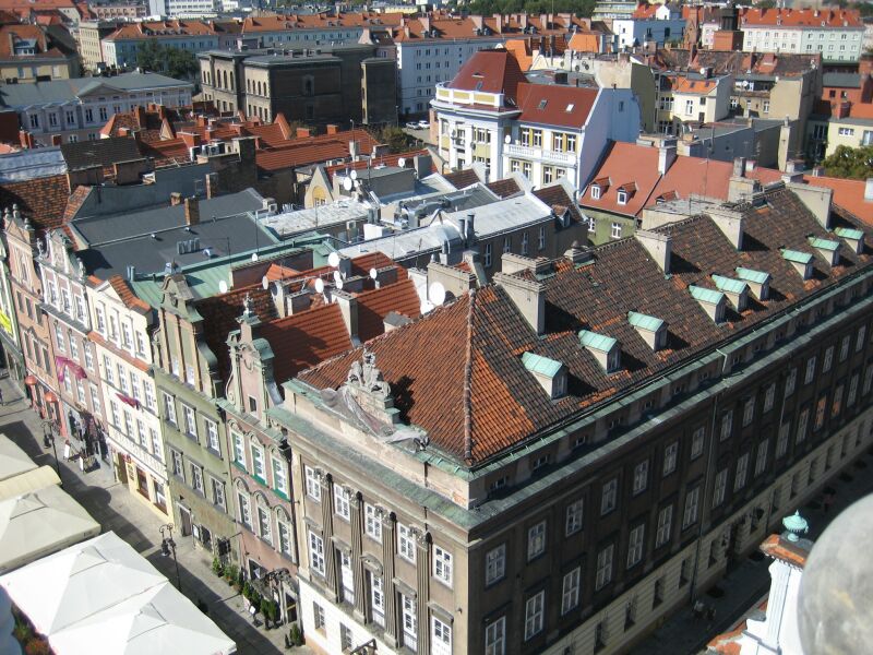 panorama poznan stary rynek kamienice - Jacek Butlewski