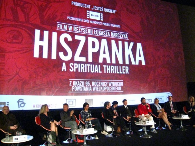 Hiszpanka - konferencja prasowa - Agnieszka Maciejewska