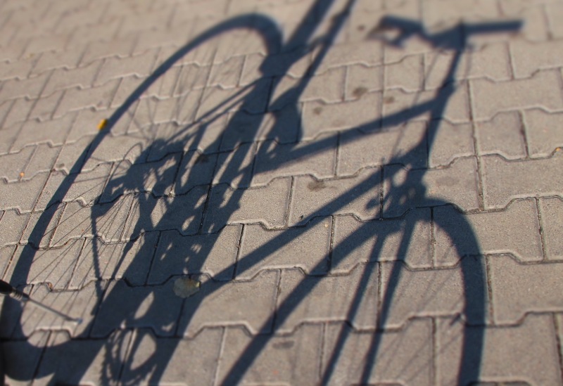 rower z cienia - TomFoto