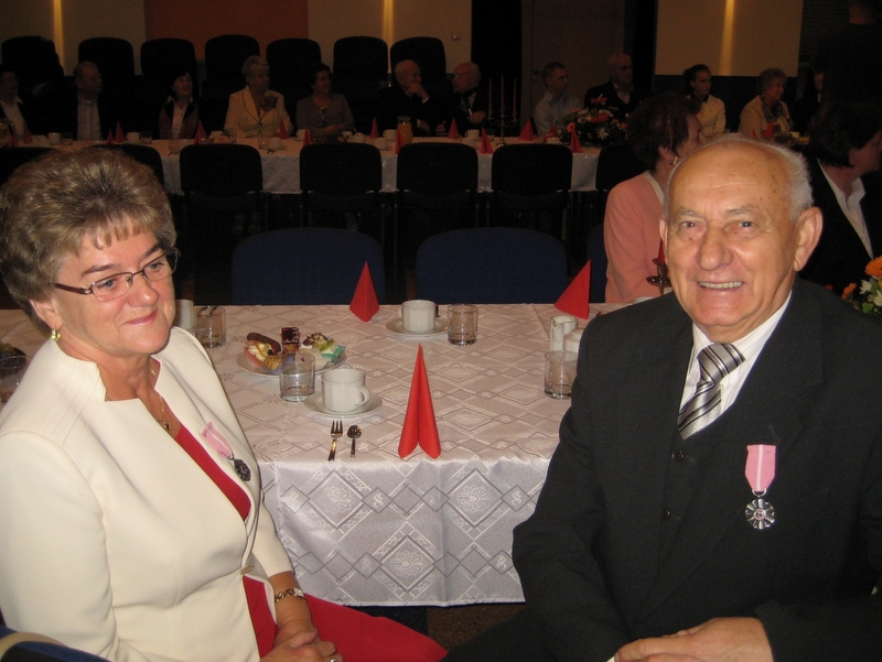 Medale za 50 lat pożycia - Aleksandra Włodarczyk