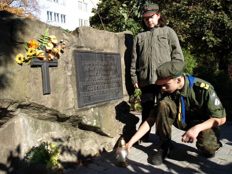 Pomnik rozstrzelanych w Bielsku-Białej