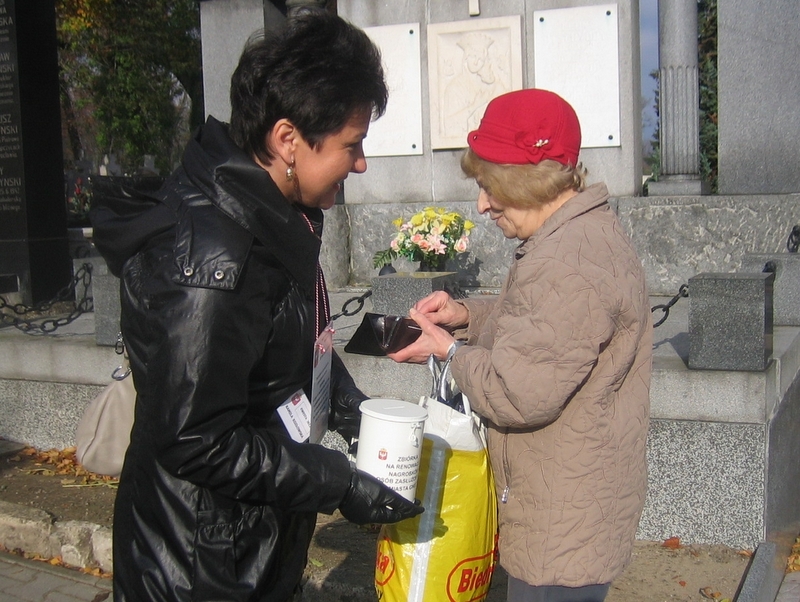 Zbiórka na groby nauczycielskie - Rafał Muniak