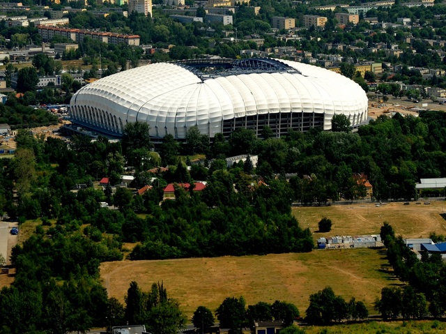 Stadion z lotu ptaka - Euro 2012
