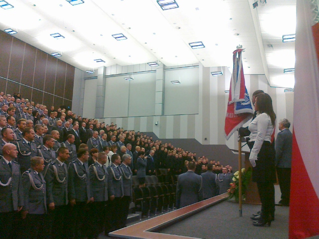 Ślubowanie policjantów 2012 - Wojciech Chmielewski