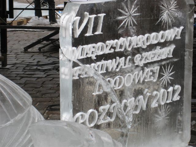 Festiwal Rzeźby Lodowej 2012 - Magdalena Konieczna