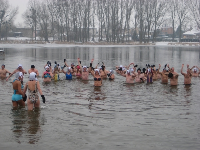 Kąpiel Morsów dla WOŚP - Rafał Regulski