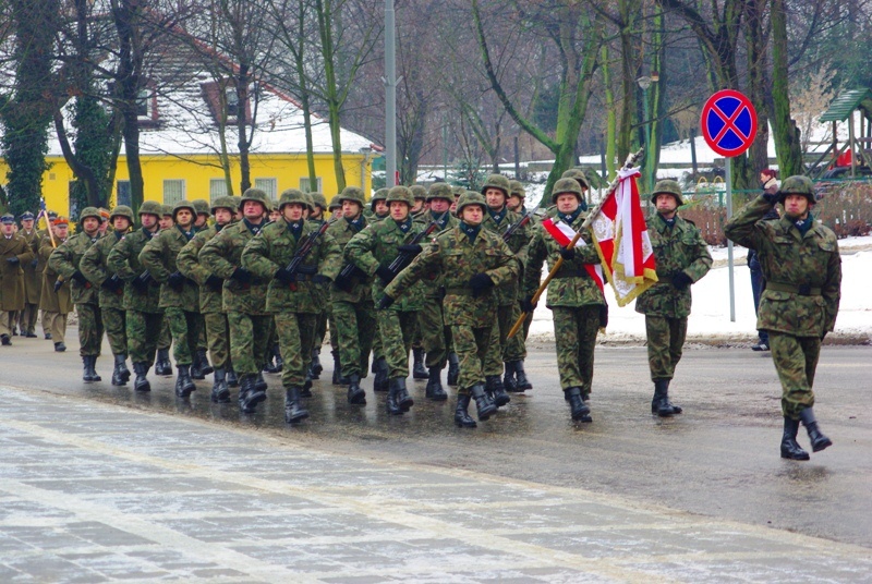 Świadectwa dla wojska -  uroczystość - SPWL Poznań