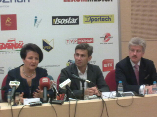 konferencja o Nordic Walkingu z udziałem Roberta Korzeniowskiego - Grzegorz Hałasik