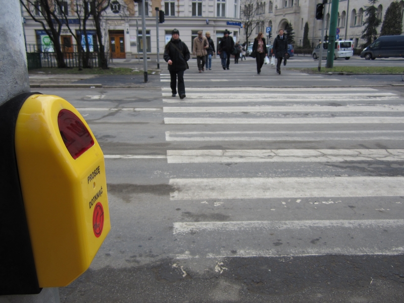 Przejście dla pieszych - św. Marcin - Adam Michalkiewicz