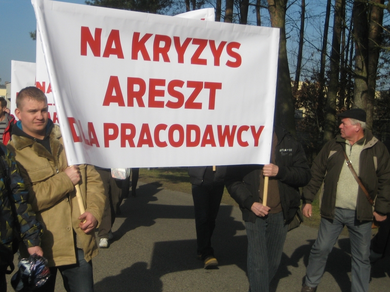 Marsz Milczenia ws. Stokłosy - Wiesława Pinkowska