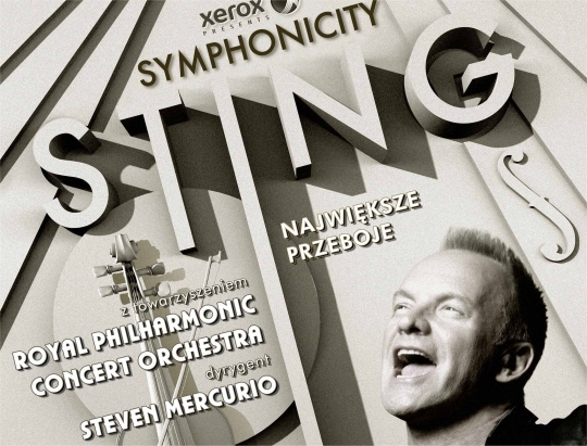 koncert Stinga - plakat - organizatorzy