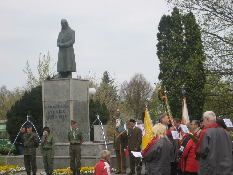 staszic pomnik piła - Wiesława Pinkowska